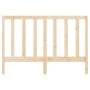 Bettkopfteil aus massivem Kiefernholz, 146 x 4 x 100 cm von vidaXL, Kopf- und Fußteile - Ref: Foro24-817690, Preis: 41,22 €, ...