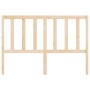 Cabecero de cama madera maciza de pino 166x4x100 cm de vidaXL, Cabeceros y pies de cama - Ref: Foro24-817750, Precio: 40,29 €...