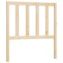 Solid pine wood bed headboard 106x4x100 cm by vidaXL, Headboards and footboards - Ref: Foro24-817725, Price: 31,73 €, Discoun...