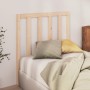Cabecero de cama madera maciza de pino 106x4x100 cm de vidaXL, Cabeceros y pies de cama - Ref: Foro24-817725, Precio: 32,20 €...