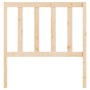 Cabecero de cama madera maciza de pino 106x4x100 cm de vidaXL, Cabeceros y pies de cama - Ref: Foro24-817725, Precio: 32,20 €...