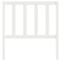 Cabecero de cama madera maciza de pino blanco 81x4x100 cm de vidaXL, Cabeceros y pies de cama - Ref: Foro24-817716, Precio: 5...