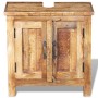 Mueble de baño con espejo de madera maciza de mango de vidaXL, Muebles de baño - Ref: Foro24-243462, Precio: 297,32 €, Descue...