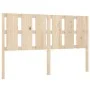 Bettkopfteil aus massivem Kiefernholz, 155,5 x 4 x 100 cm von vidaXL, Kopf- und Fußteile - Ref: Foro24-817995, Preis: 58,71 €...