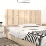 Cabecero de cama madera maciza de pino 155,5x4x100 cm de vidaXL, Cabeceros y pies de cama - Ref: Foro24-817995, Precio: 59,57...