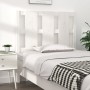 Cabecero de cama madera maciza de pino blanco 105,5x4x100 cm de vidaXL, Cabeceros y pies de cama - Ref: Foro24-817976, Precio...