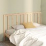 Cabecero de cama madera maciza de pino 206x4x100 cm de vidaXL, Cabeceros y pies de cama - Ref: Foro24-817710, Precio: 40,81 €...