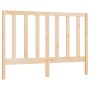 Cabecero de cama madera maciza de pino 141x4x100 cm de vidaXL, Cabeceros y pies de cama - Ref: Foro24-817685, Precio: 46,79 €...