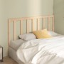 Cabecero de cama madera maciza de pino 141x4x100 cm de vidaXL, Cabeceros y pies de cama - Ref: Foro24-817685, Precio: 46,79 €...