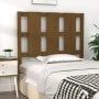 Bettkopfteil aus massivem Kiefernholz, honigbraun, 95,5 x 4 x 100 cm von vidaXL, Kopf- und Fußteile - Ref: Foro24-817973, Pre...