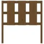 Bettkopfteil aus massivem Kiefernholz, honigbraun, 95,5 x 4 x 100 cm von vidaXL, Kopf- und Fußteile - Ref: Foro24-817973, Pre...