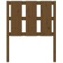 Cabecero de cama madera maciza pino marrón miel 80,5x4x100 cm de vidaXL, Cabeceros y pies de cama - Ref: Foro24-817968, Preci...