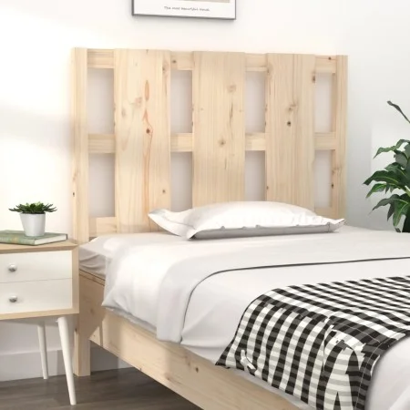 Bettkopfteil aus massivem Kiefernholz, 95,5 x 4 x 100 cm von vidaXL, Kopf- und Fußteile - Ref: Foro24-817970, Preis: 27,72 €,...