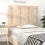 Bettkopfteil aus massivem Kiefernholz, 95,5 x 4 x 100 cm von vidaXL, Kopf- und Fußteile - Ref: Foro24-817970, Preis: 27,72 €,...