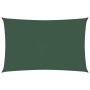 Toldo de vela rectangular tela Oxford verde oscuro 5x8 m en Sombrillas | Comprar online en Foru.es
