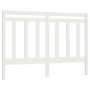 Cabecero de cama madera maciza de pino blanco 166x4x100 cm de vidaXL, Cabeceros y pies de cama - Ref: Foro24-817801, Precio: ...