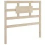 Solid pine wood bed headboard 95.5x4x100 cm by vidaXL, Headboards and footboards - Ref: Foro24-818020, Price: 23,55 €, Discou...