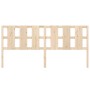 Cabecero de cama madera maciza de pino 205,5x4x100 cm de vidaXL, Cabeceros y pies de cama - Ref: Foro24-818010, Precio: 46,57...