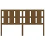 Solid pine wood bed headboard honey brown 165.5x4x100 cm by vidaXL, Headboards and footboards - Ref: Foro24-818003, Price: 60...