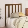 Bettkopfteil aus massivem Kiefernholz in Honigbraun, 106 x 4 x 100 cm von vidaXL, Kopf- und Fußteile - Ref: Foro24-817678, Pr...
