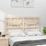 Bettkopfteil aus massivem Kiefernholz, 125,5 x 4 x 100 cm von vidaXL, Kopf- und Fußteile - Ref: Foro24-818030, Preis: 32,02 €...