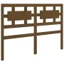 Bettkopfteil aus massivem Kiefernholz in Honigbraun, 145,5 x 4 x 100 cm von vidaXL, Kopf- und Fußteile - Ref: Foro24-818043, ...