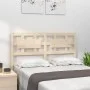 Solid pine wood bed headboard 155.5x4x100 cm by vidaXL, Headboards and footboards - Ref: Foro24-818045, Price: 58,15 €, Disco...
