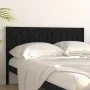 Bettkopfteil aus massivem schwarzem Kiefernholz, 205,5 x 4 x 100 cm von vidaXL, Kopf- und Fußteile - Ref: Foro24-818114, Prei...