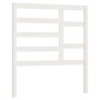 Cabecero de cama madera maciza de pino blanco 96x4x104 cm de vidaXL, Cabeceros y pies de cama - Ref: Foro24-818121, Precio: 2...