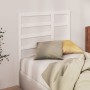 Cabecero de cama madera maciza de pino blanco 96x4x104 cm de vidaXL, Cabeceros y pies de cama - Ref: Foro24-818121, Precio: 2...