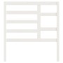 Cabecero de cama madera maciza de pino blanco 96x4x104 cm de vidaXL, Cabeceros y pies de cama - Ref: Foro24-818121, Precio: 2...