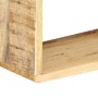 Juego de estantes cubo de pared 3 piezas madera maciza de mango en Estanterías | Comprar online en Foru.es