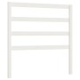 Cabecero de cama madera maciza de pino blanco 96x4x100 cm de vidaXL, Cabeceros y pies de cama - Ref: Foro24-817621, Precio: 2...