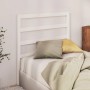 Cabecero de cama madera maciza de pino blanco 96x4x100 cm de vidaXL, Cabeceros y pies de cama - Ref: Foro24-817621, Precio: 2...