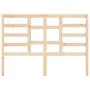 Cabecero de cama madera maciza de pino 141x4x104 cm de vidaXL, Cabeceros y pies de cama - Ref: Foro24-818135, Precio: 29,78 €...