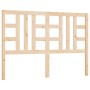 Cabecero de cama madera maciza de pino 146x4x100 cm de vidaXL, Cabeceros y pies de cama - Ref: Foro24-817840, Precio: 41,19 €...