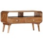 Mueble para TV de madera maciza de mango 90x35x47 cm en Muebles TV | Comprar online en Foru.es