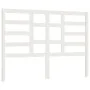 Cabecero de cama madera maciza de pino blanco 166x4x104 cm de vidaXL, Cabeceros y pies de cama - Ref: Foro24-818151, Precio: ...