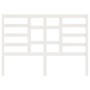 Cabecero de cama madera maciza de pino blanco 166x4x104 cm de vidaXL, Cabeceros y pies de cama - Ref: Foro24-818151, Precio: ...