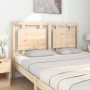 Cabecero de cama madera maciza de pino 145,5x4x100 cm de vidaXL, Cabeceros y pies de cama - Ref: Foro24-817940, Precio: 56,86...