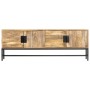 Mueble para TV de madera maciza de mango 140x30x50 cm en Muebles TV | Comprar online en Foru.es
