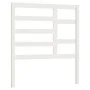 Bettkopfteil aus massivem weißem Kiefernholz, 106 x 4 x 104 cm von vidaXL, Kopf- und Fußteile - Ref: Foro24-818126, Preis: 40...