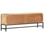 Mueble para TV de madera maciza de mango 140x30x50 cm en Muebles TV | Comprar online en Foru.es
