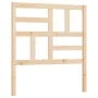 Cabecero de cama madera maciza de pino 106x4x104 cm de vidaXL, Cabeceros y pies de cama - Ref: Foro24-818175, Precio: 35,15 €...