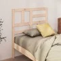 Cabecero de cama madera maciza de pino 106x4x104 cm de vidaXL, Cabeceros y pies de cama - Ref: Foro24-818175, Precio: 35,15 €...