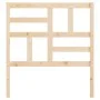Cabecero de cama madera maciza de pino 106x4x104 cm de vidaXL, Cabeceros y pies de cama - Ref: Foro24-818175, Precio: 35,15 €...