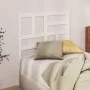 Solid white pine wood bed headboard 81x4x104 cm by vidaXL, Headboards and footboards - Ref: Foro24-818166, Price: 39,46 €, Di...