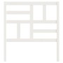 Cabecero de cama madera maciza de pino blanco 81x4x104 cm de vidaXL, Cabeceros y pies de cama - Ref: Foro24-818166, Precio: 4...