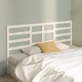 Cabecero de cama madera maciza de pino blanco 186x4x104 cm de vidaXL, Cabeceros y pies de cama - Ref: Foro24-818156, Precio: ...