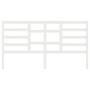 Cabecero de cama madera maciza de pino blanco 186x4x104 cm de vidaXL, Cabeceros y pies de cama - Ref: Foro24-818156, Precio: ...